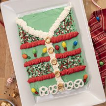 Funfetti® Ugly Sweater Cake Recipe