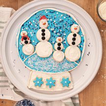 Snow Globe Cookie Cake Recipe
