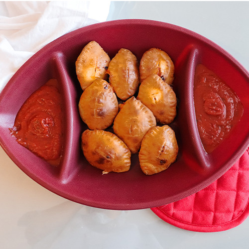 Game Day Football Pizza Pockets