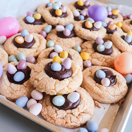 Easter Egg Nest Cookies