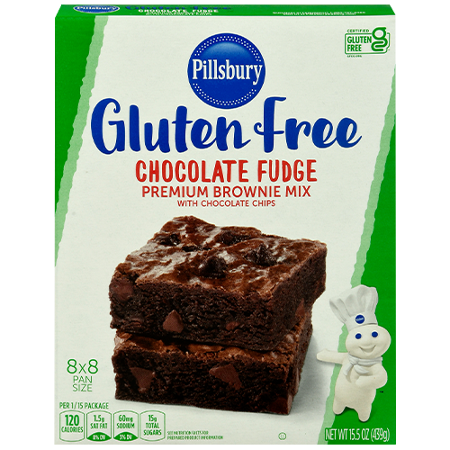 Gluten Free Chocolate Fudge Brownie Mix with Chocolate Chips