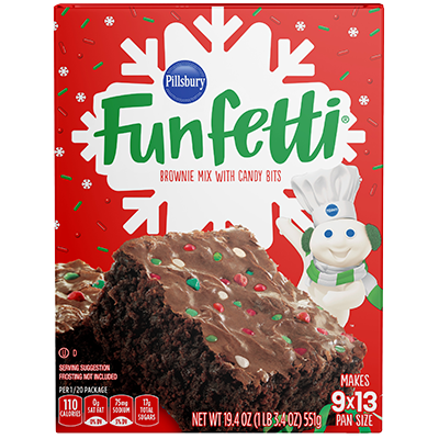 Funfetti® Holiday Brownie Mix