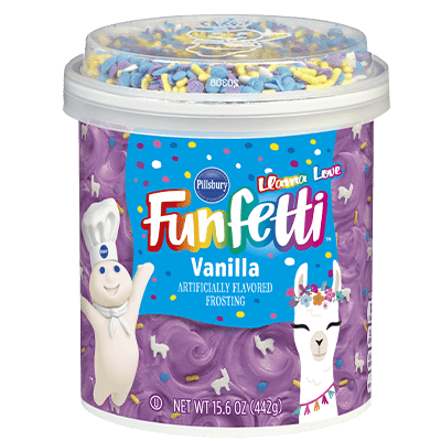 Funfetti® Llama Vanilla Frosting