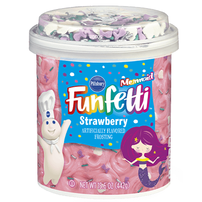 Funfetti® Mermaid Strawberry Frosting