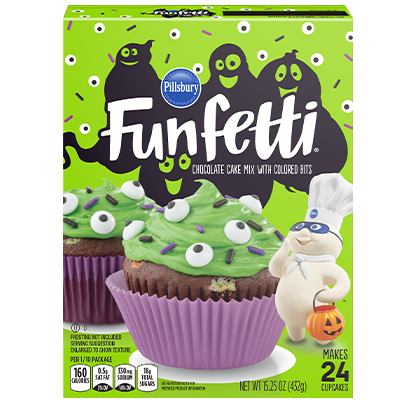 Funfetti® Slime Cake Mix with Colored Bits