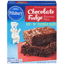 Pillsbury™ Family Size Chocolate Fudge Flavored Brownie Mix thumbnail