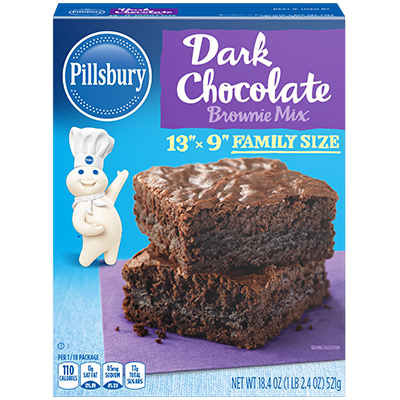 Pillsbury™ Family Size Dark Chocolate Brownie Mix