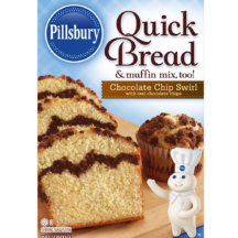 Pillsbury™ Chocolate Chip Swirl Quick Bread & Muffin Mix thumbnail