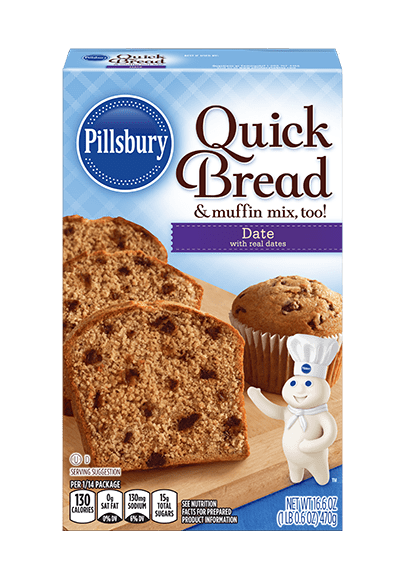 Pillsbury™ Date Quick Bread & Muffin Mix