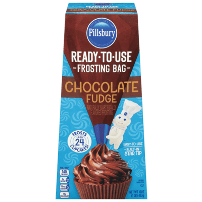 Chocolate Fudge Flavored Ready-to-Use Frosting Bag