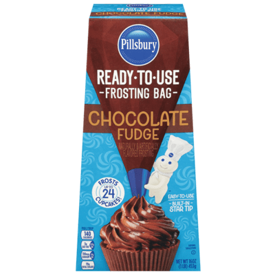 Chocolate Fudge Flavored Ready-to-Use Frosting Bag