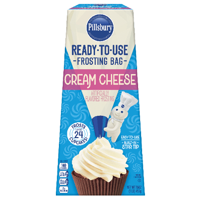 Cream Cheese Flavored Ready-to-Use Frosting Bag