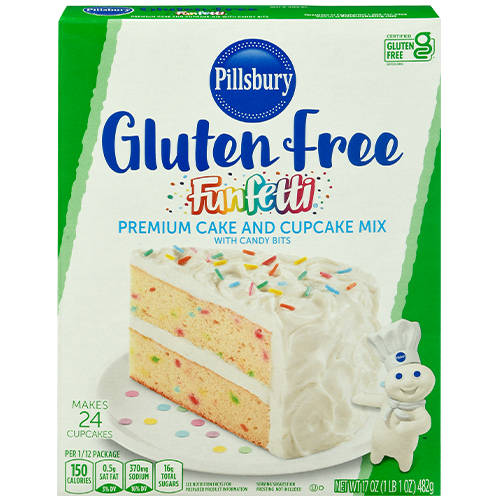 <strong>Funfetti<sup>®</sup></strong> Gluten Free Cake & Cupcake Mix