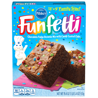 Funfetti® Chocolate Fudge Brownie Mix