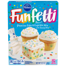 <strong>Funfetti<sup>®</sup></strong> Premium Cake & Cupcake Mix thumbnail