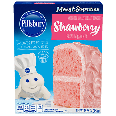 Pillsbury™ Strawberry Flavored Premium Cake Mix