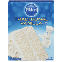 Pillsbury™ Traditional Vanilla Flavored Cake Mix thumbnail