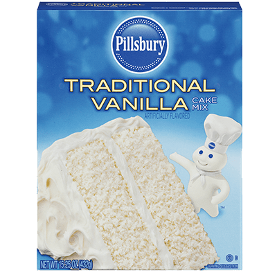 Pillsbury™ Traditional Vanilla Flavored Cake Mix