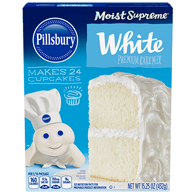 Delvis stress For en dagstur Pillsbury™ White Premium Cake Mix - Pillsbury Baking