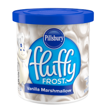 Pillsbury Fluffy Frost™ Vanilla Marshmallow Flavored Fluffy Frosting thumbnail