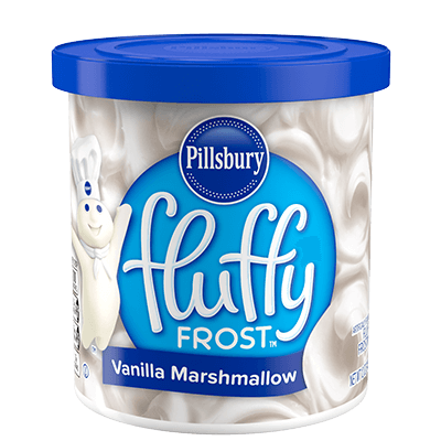 <strong>Fluffy Frost<sup>™ </sup></strong> Vanilla Marshmallow Flavored Fluffy Frosting