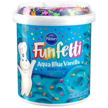 Pillsbury™ Funfetti® Aqua Blue Vanilla Frosting thumbnail