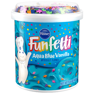 <strong>Funfetti<sup>®</sup></strong> Aqua Blue Vanilla Frosting