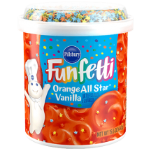 <strong>Funfetti<sup>®</sup></strong> Orange All Star<sup>™</sup> Vanilla Frosting thumbnail