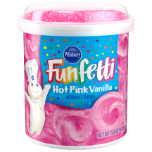 Funfetti® Hot Pink Vanilla Frosting thumbnail