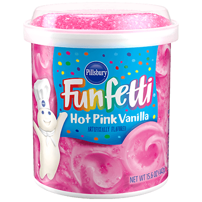 Funfetti® Hot Pink Vanilla Frosting