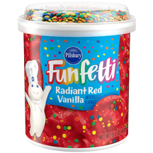 Funfetti® Radiant Red Vanilla Frosting thumbnail