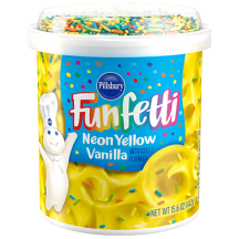 <strong>Funfetti<sup>®</sup></strong> Neon Yellow Vanilla Frosting thumbnail
