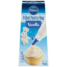 Filled Pastry Bag Vanilla Frosting thumbnail