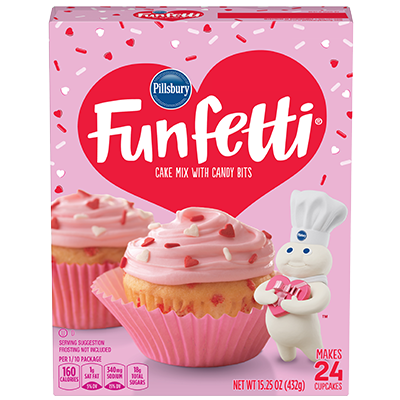 <strong>Funfetti<sup>®</sup></strong> Valentine's Day Cake Mix