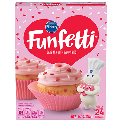 Funfetti® Valentine's Day Cake Mix with Candy Bits