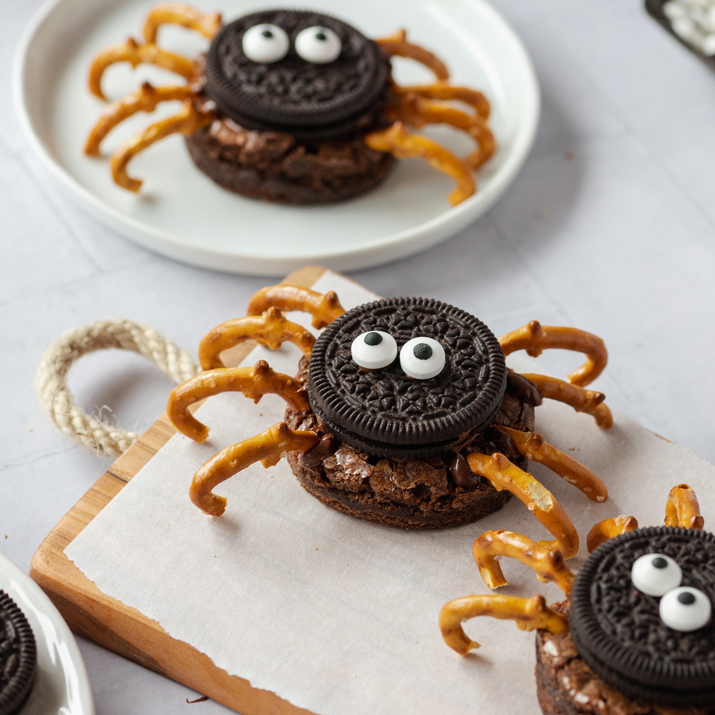 Spider Brownies