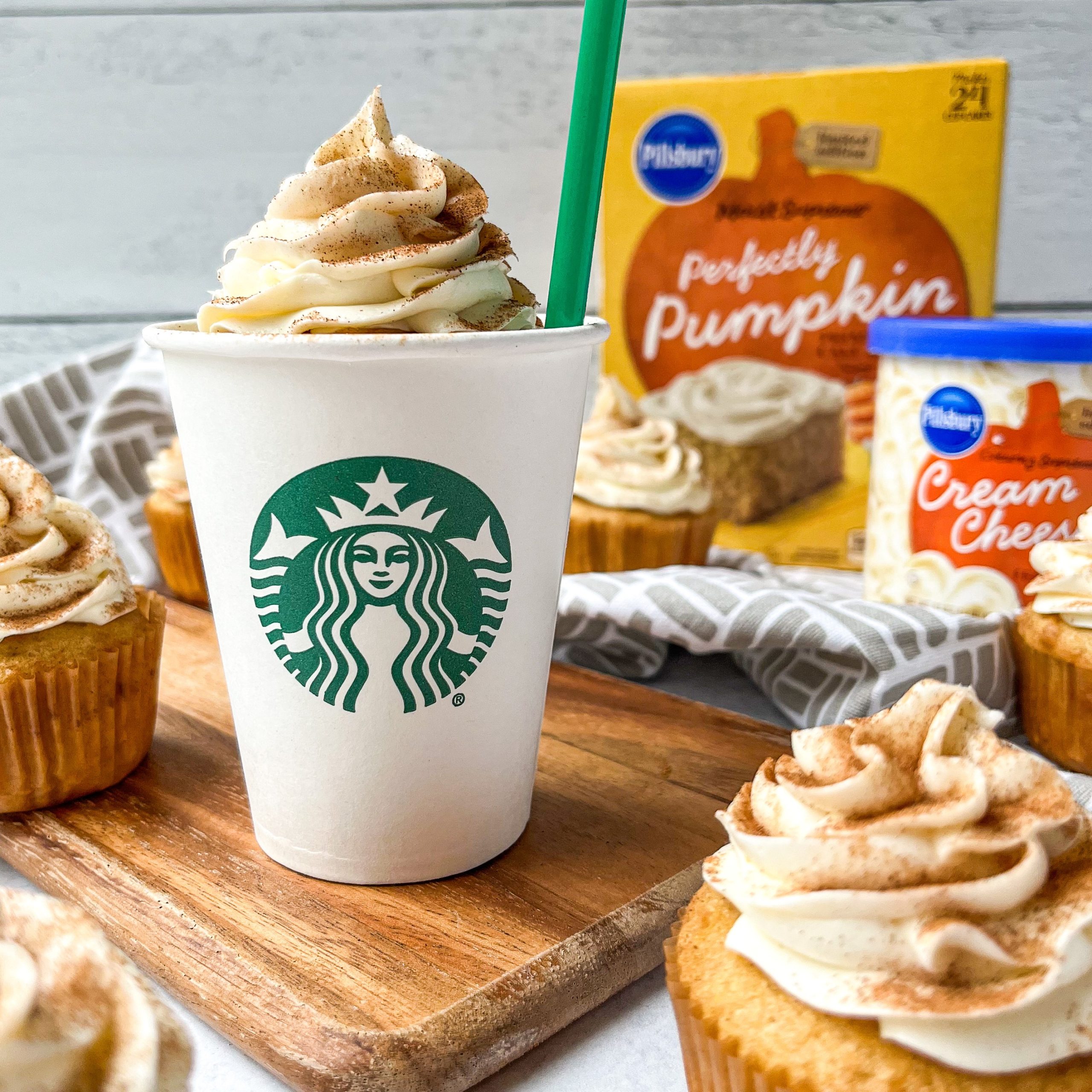 Pumpkin Spice Latte Cupcakes