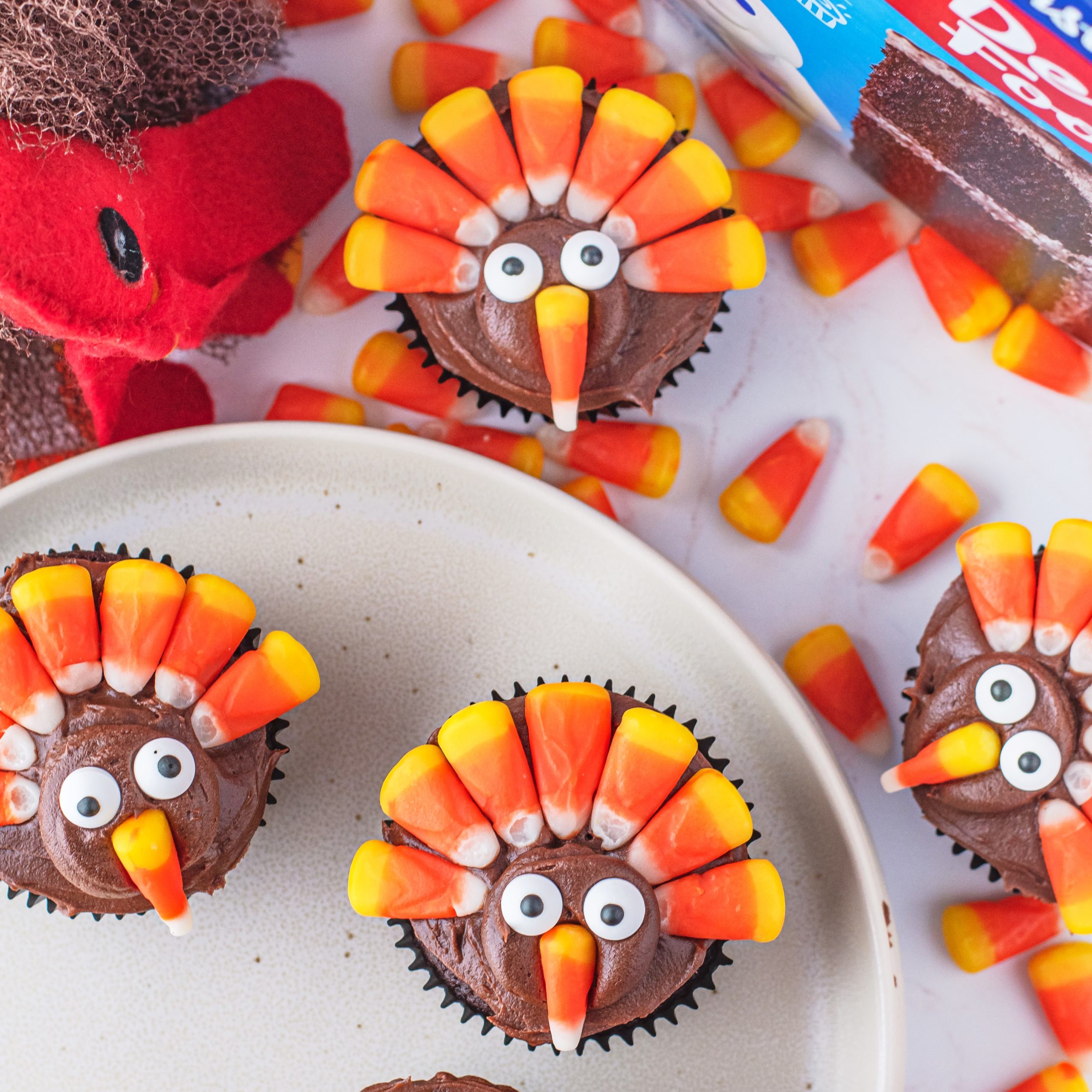 Turkey Cupcakes Recipe