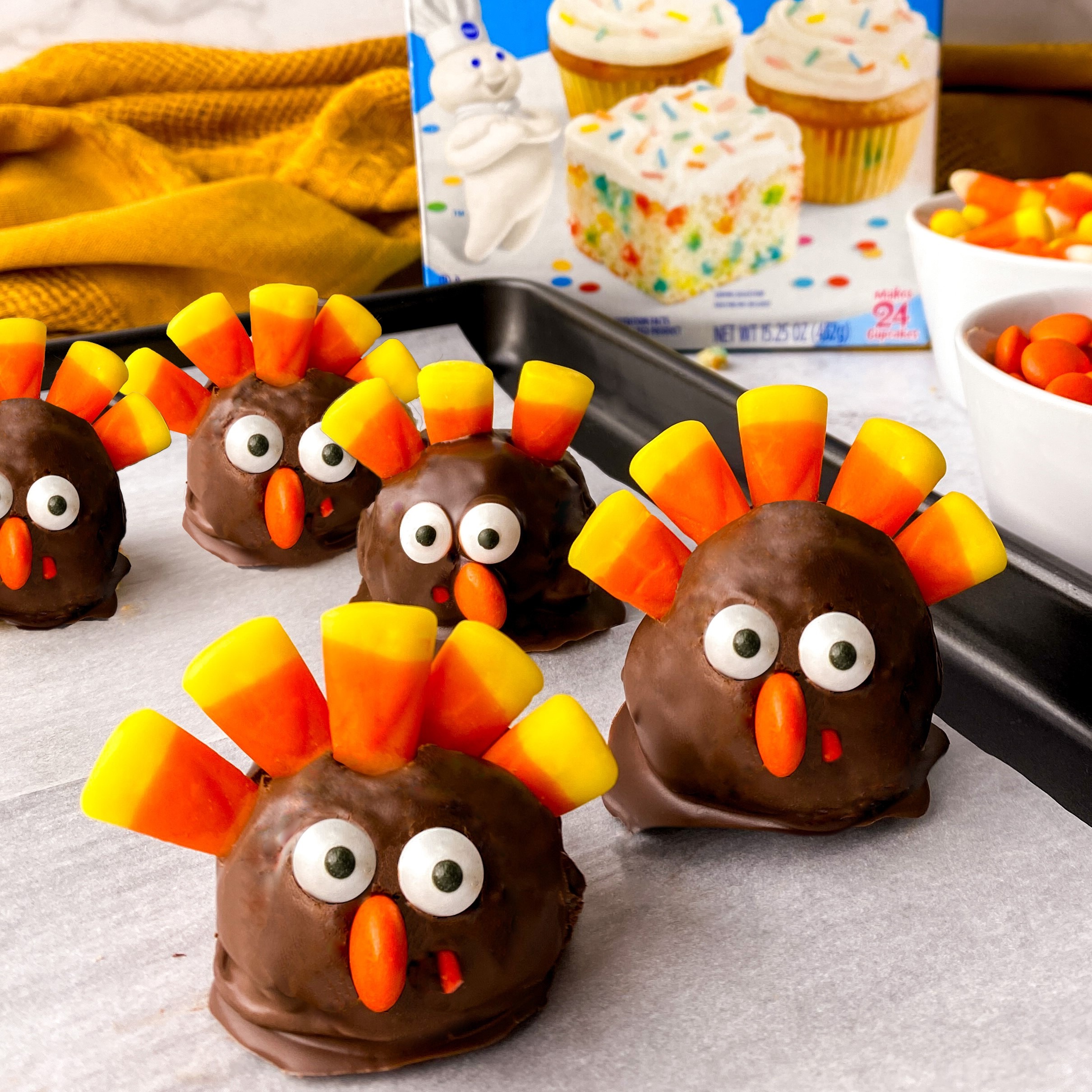 Turkey Cake Balls