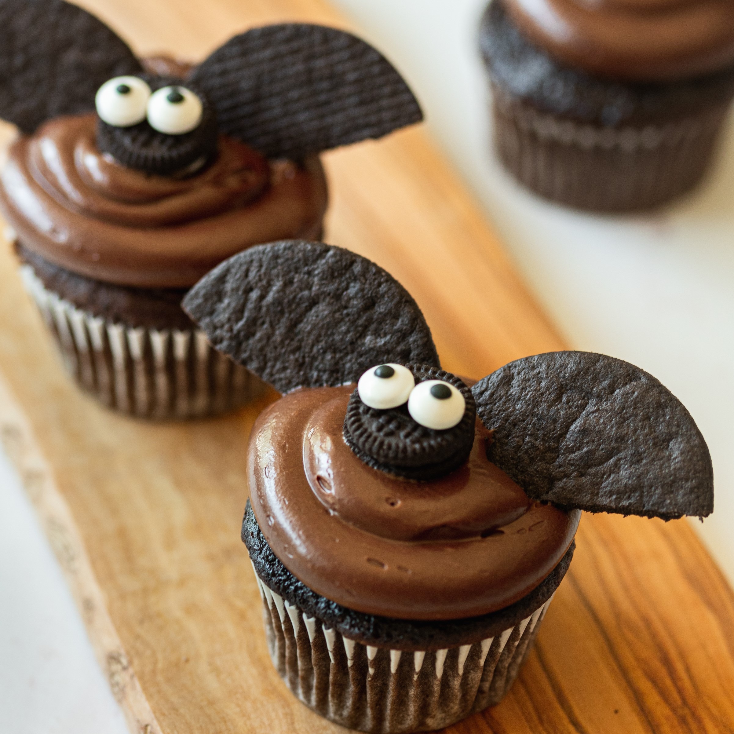 Bat Cupcakes