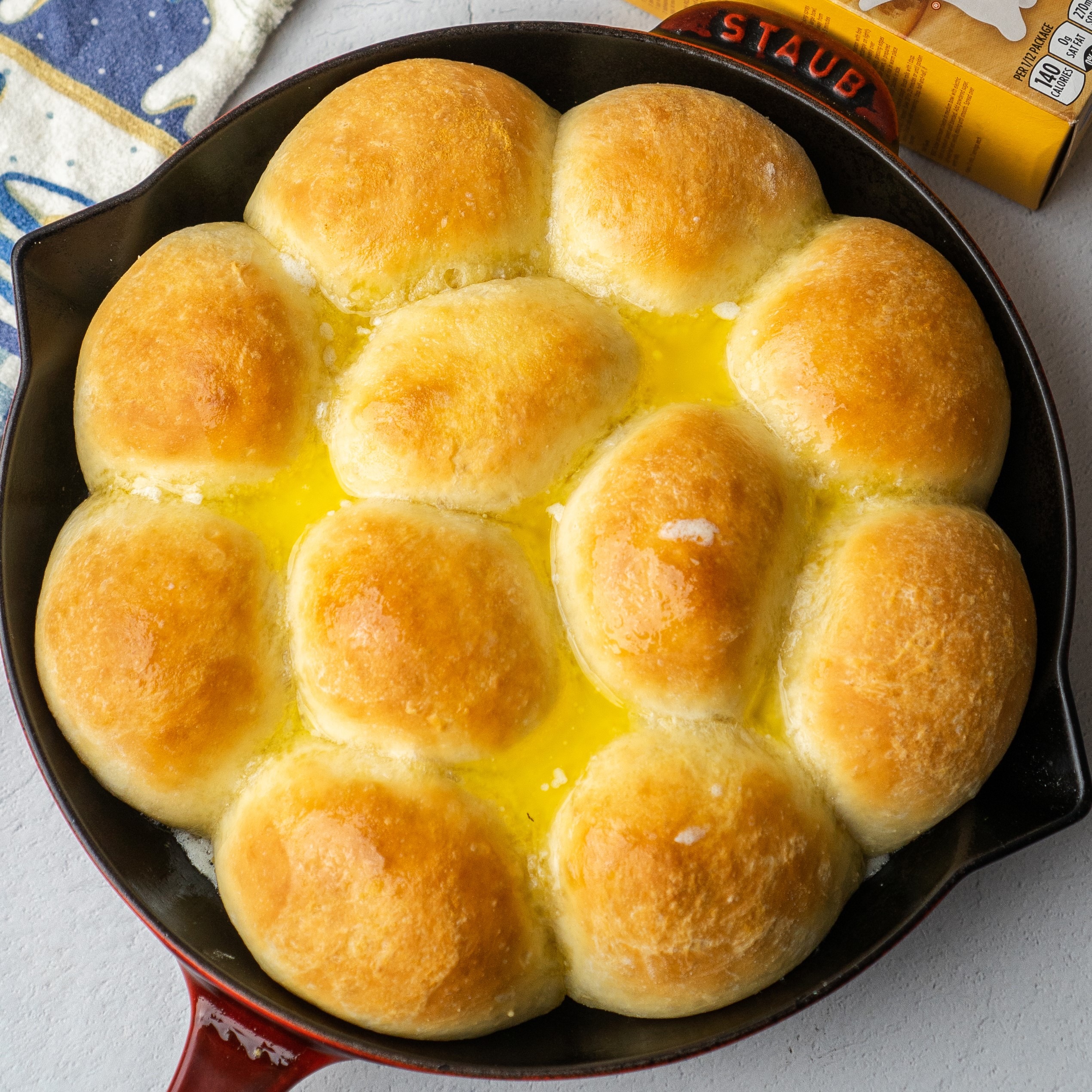 Buttery Hot Rolls