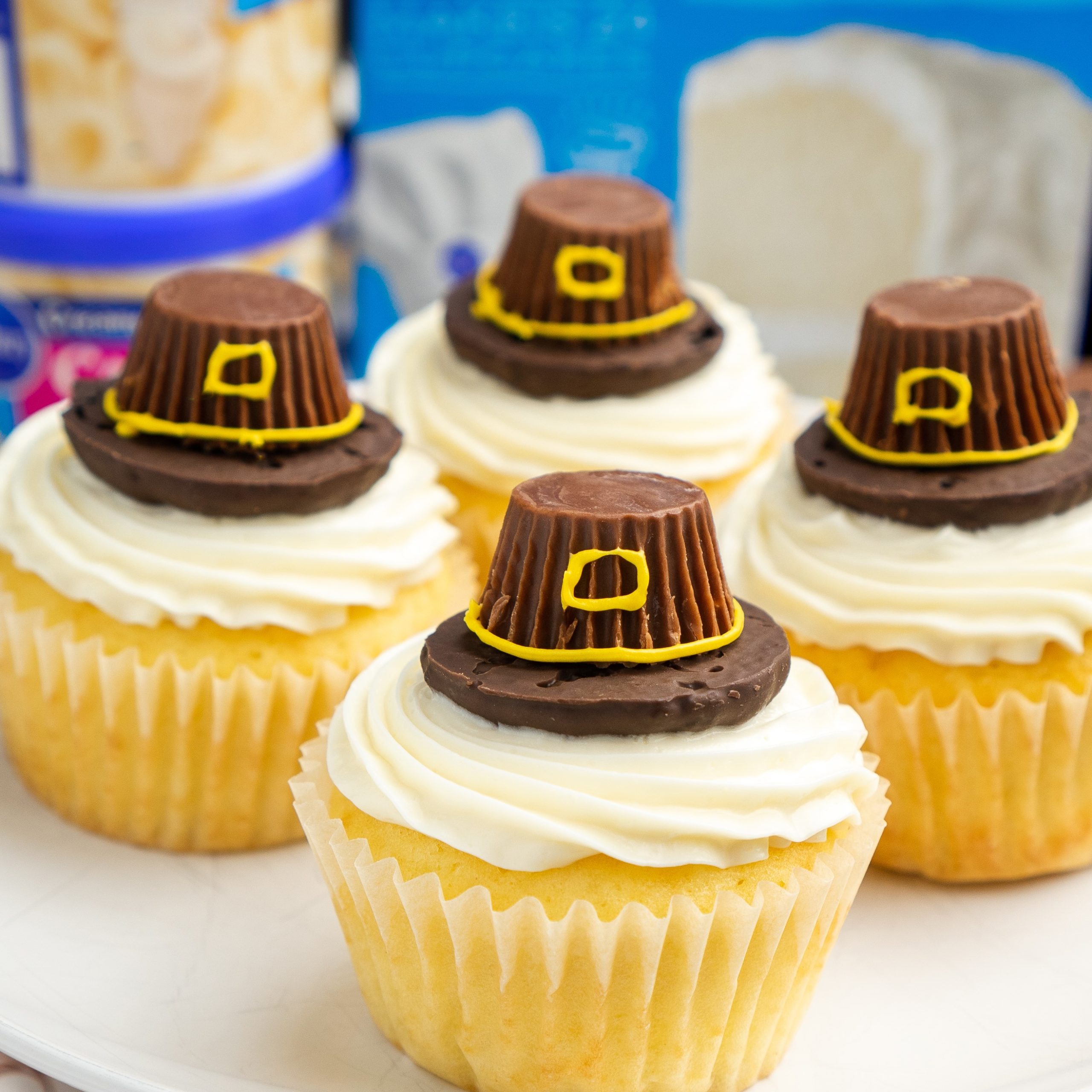 Pilgrim Cupcakes