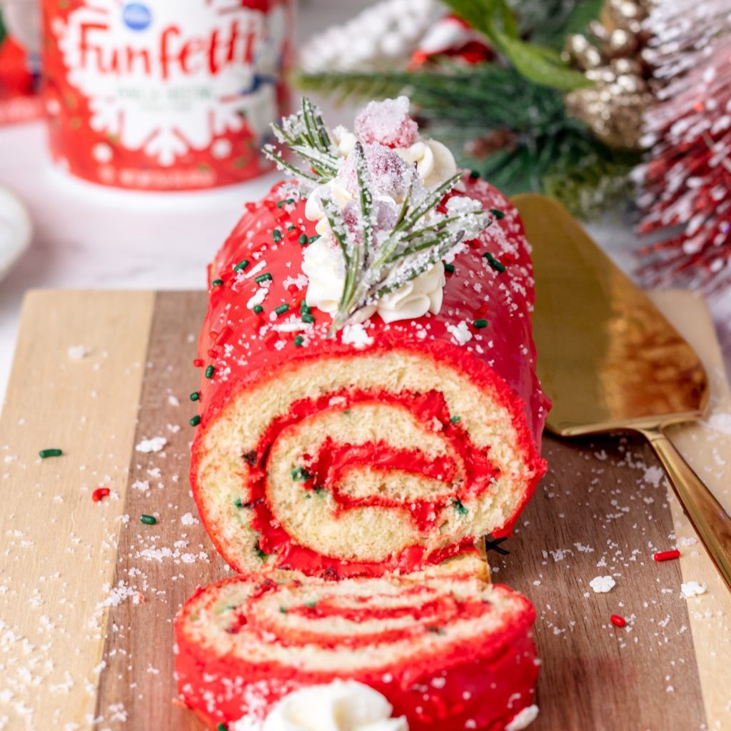 Funfetti® Holiday Cake Roll