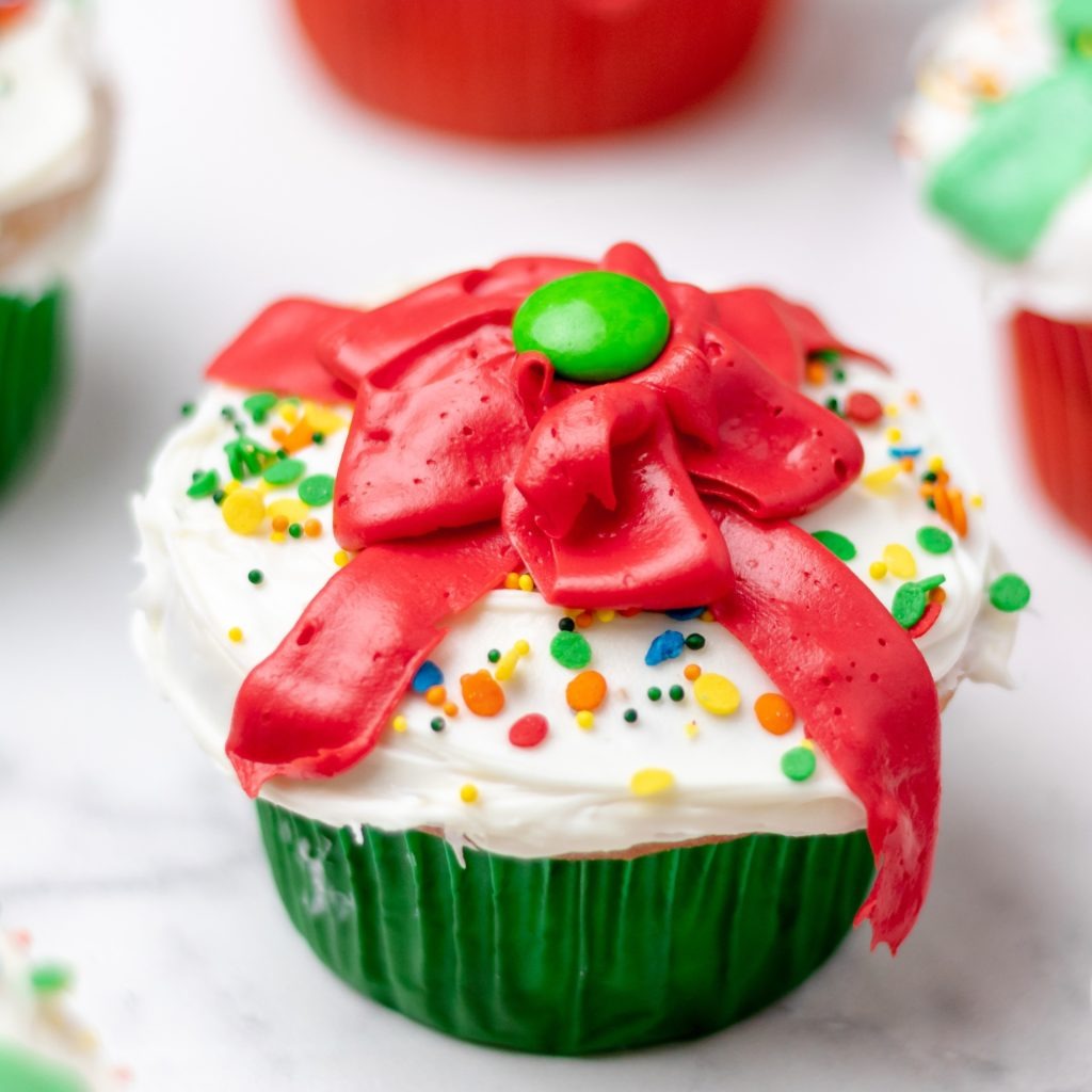 Holiday Gift Cupcakes