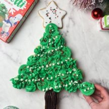Christmas Tree Pull Apart Cupcakes Recipe