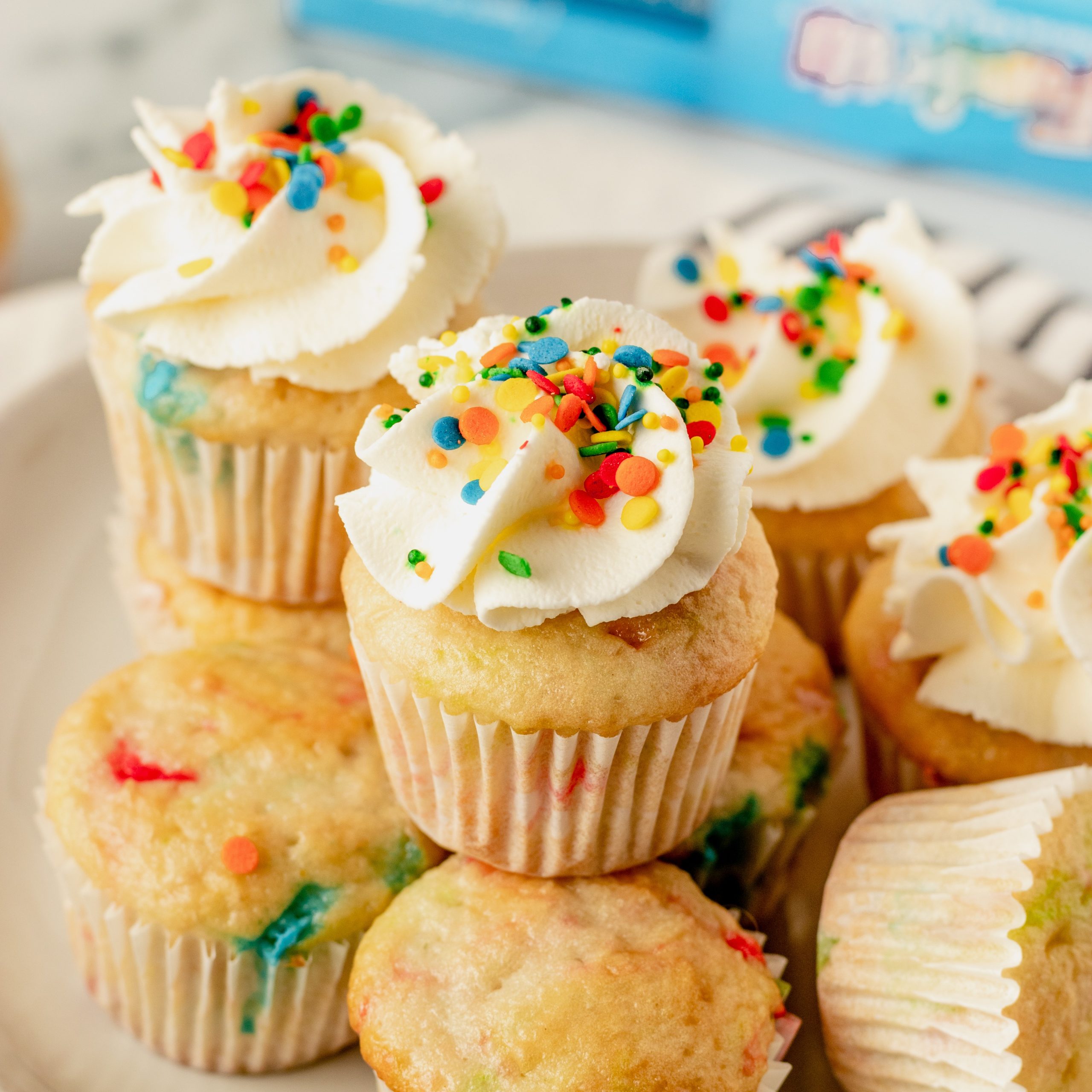 Mini Funfetti Muffins Pillsbury Baking
