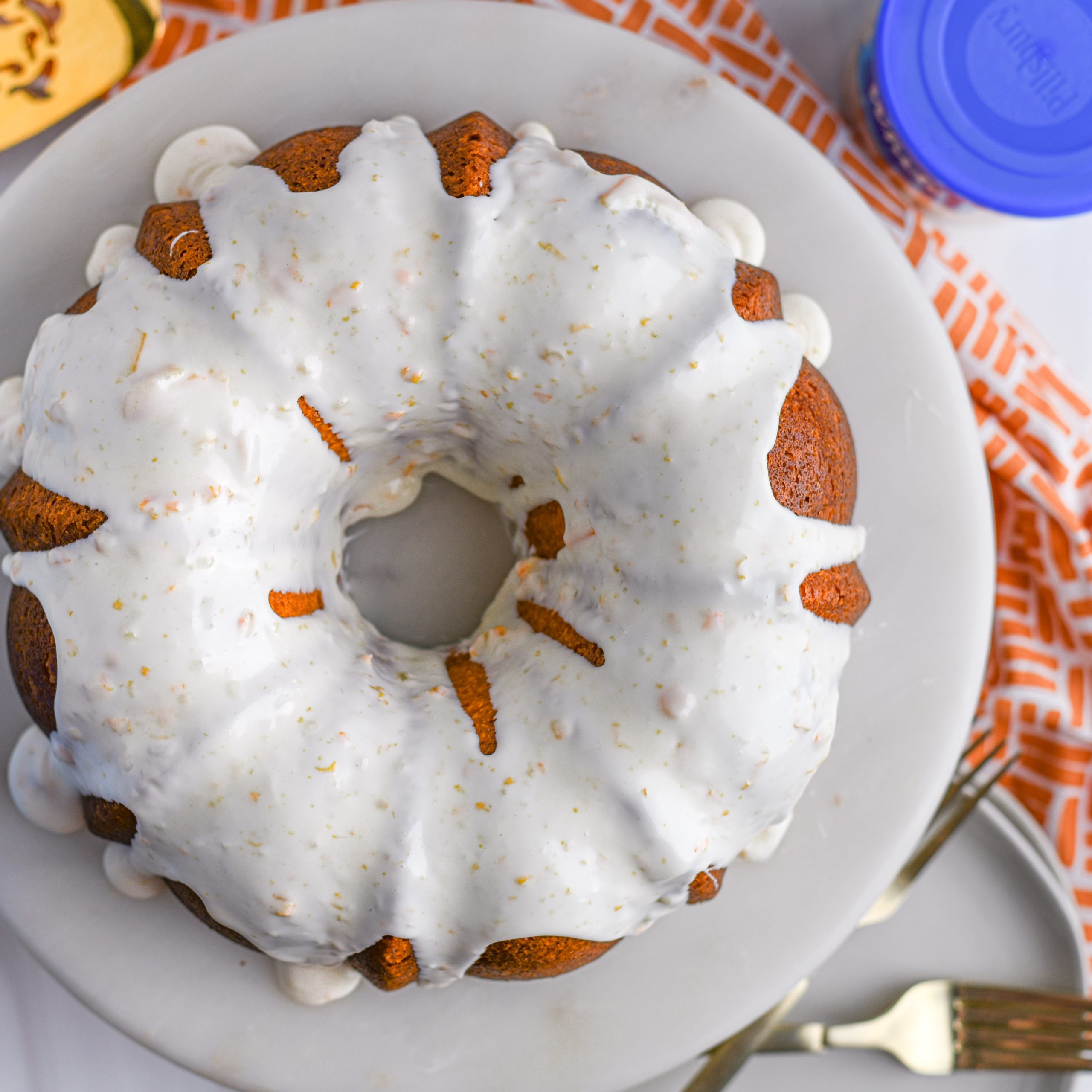 Orange Marmalade Bundt Cake