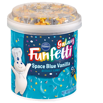 <strong>Funfetti<sup>®</sup></strong> Galaxy Space Blue Frosting