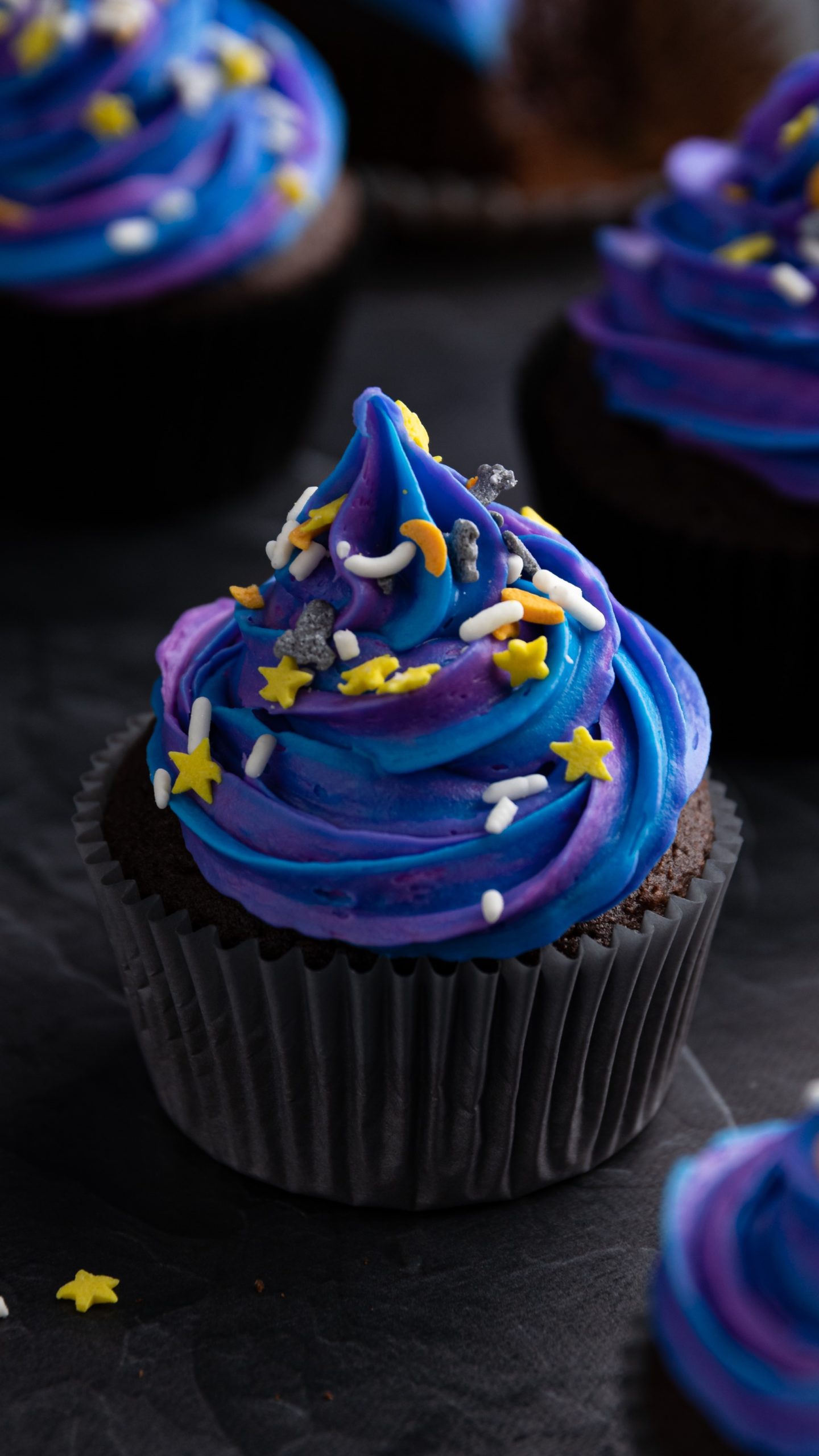 Galaxy Cupcakes