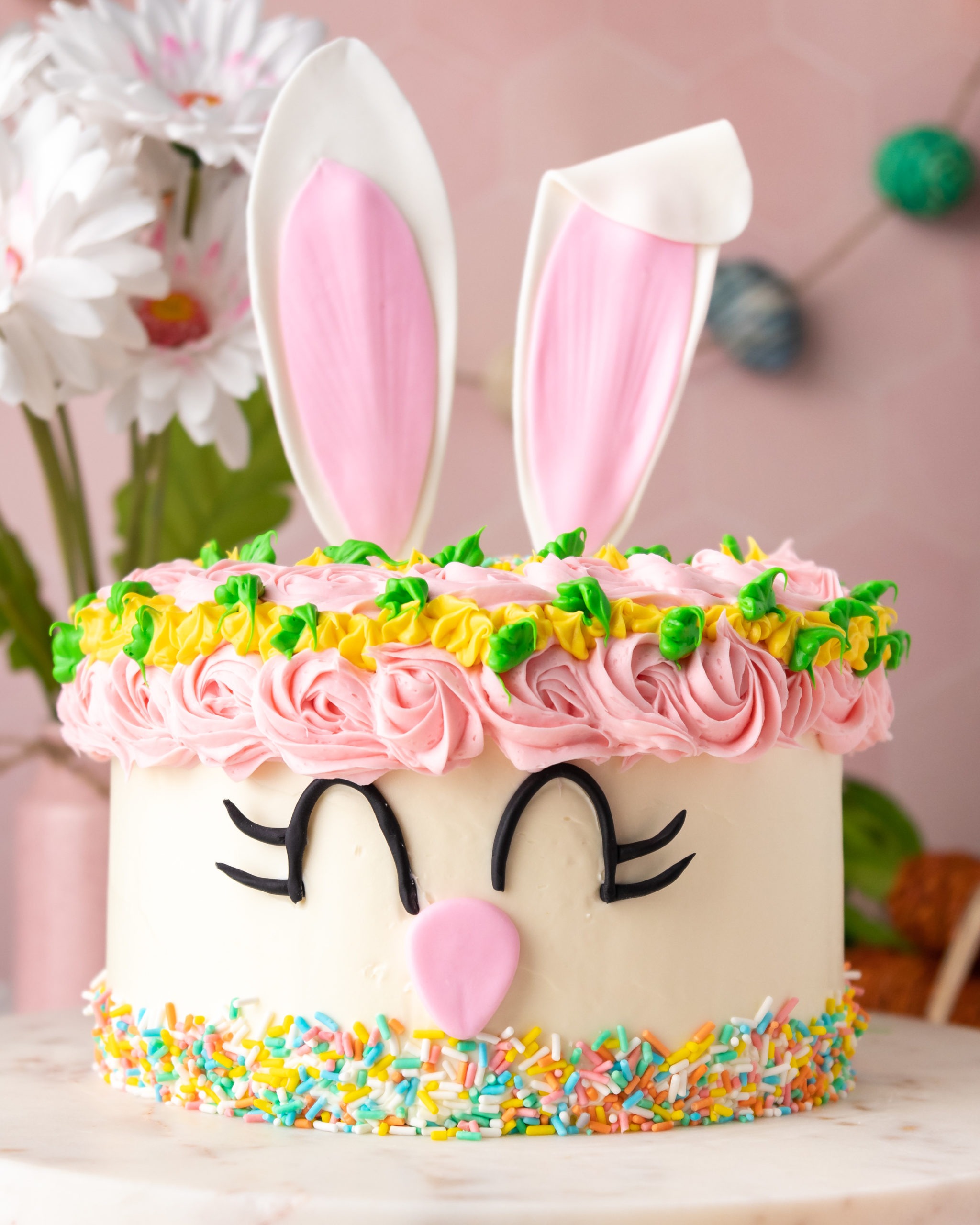 Funfetti® Four-Layer Bunny Cake Recipe